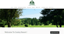 Desktop Screenshot of conleyresort.com